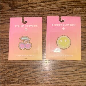 Stoney Clover Lane x Target Cherry and Smiley Sticker Patches